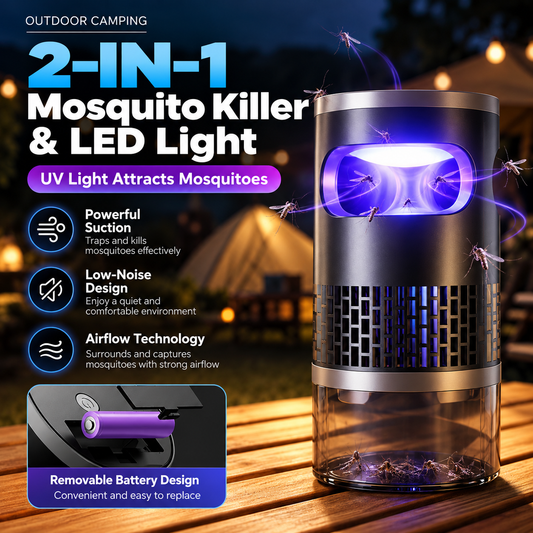 UV Electric Mosquito Trap & Indoor Bug Zapper