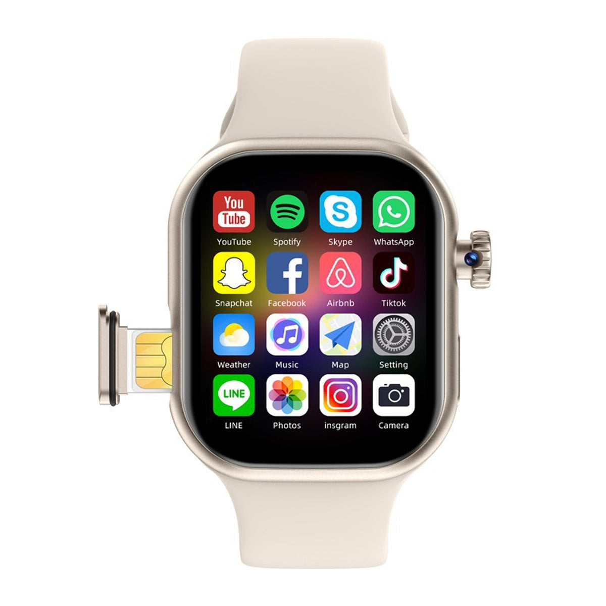 Smartwatch with Heart Rate and Sleep Monitoring