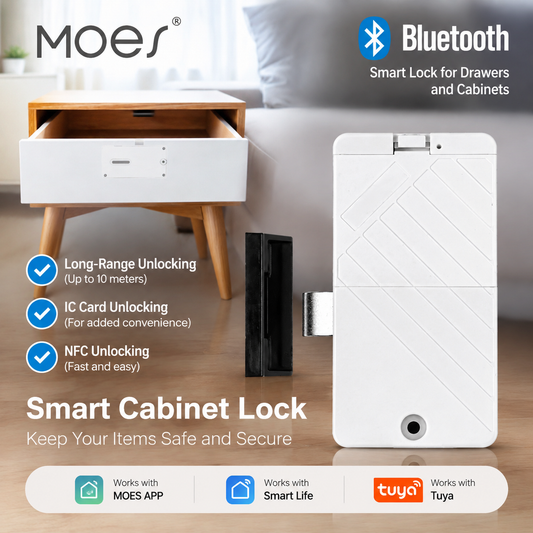 Smart Bluetooth NFC Cabinet Lock with App Control