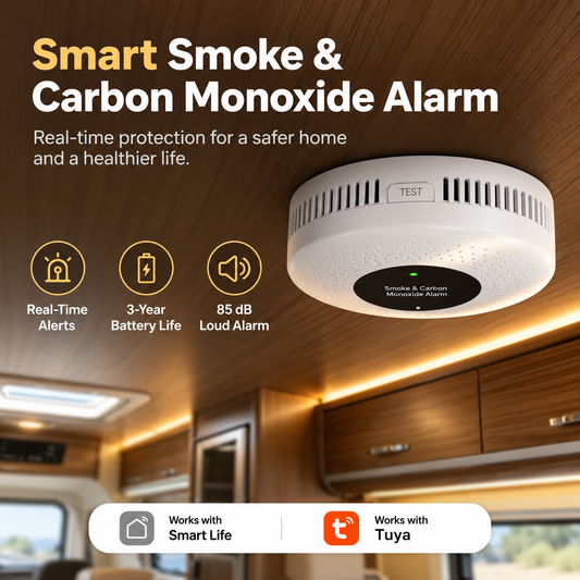 ZigBee Smart Natural Gas Leak Detector Alarm
