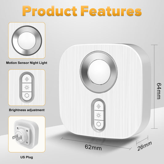Motion-sensor night light