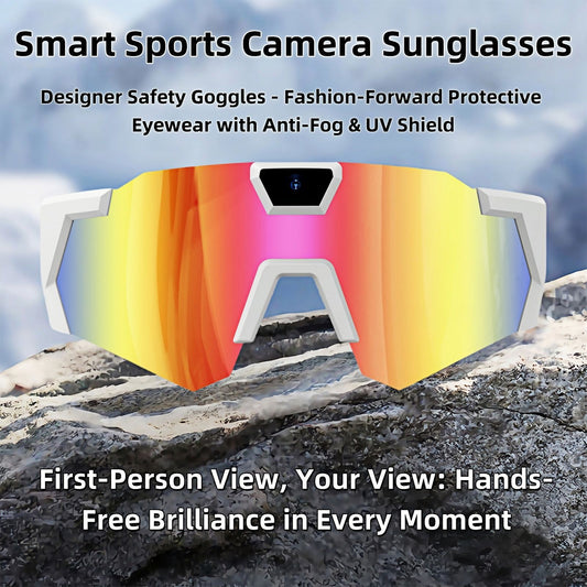 Video Recording and Photo-Taking Glasses (Sports DV)