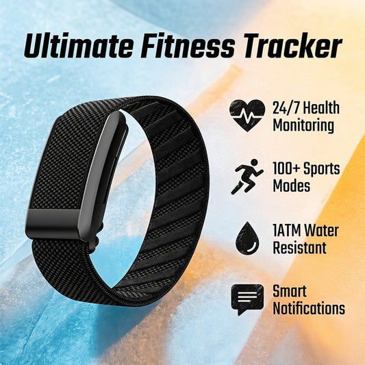 Screen-Free Fitness Band with Heart & SpO2 Tracking