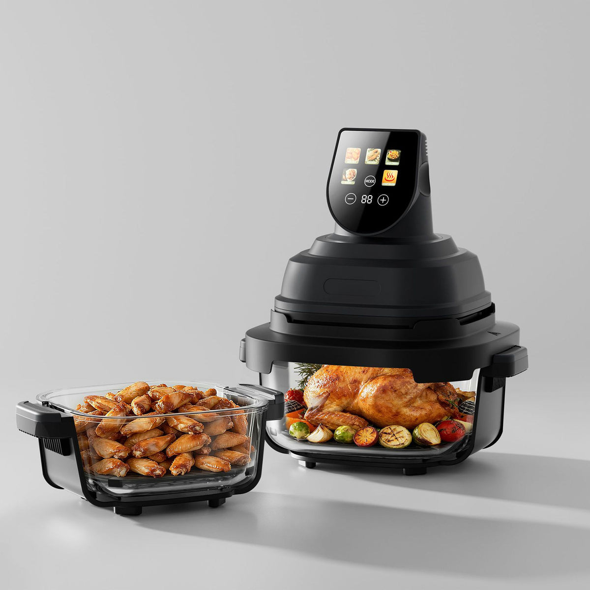 Smart Air Fryer with Color Display