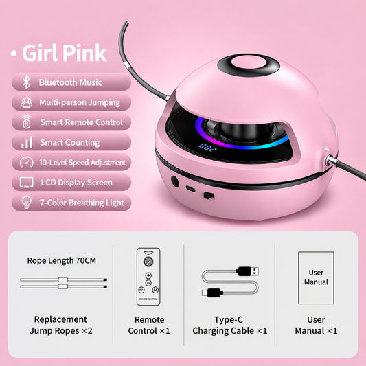 Smart Remote-Controlled Multi-Player Jump Rope Machine