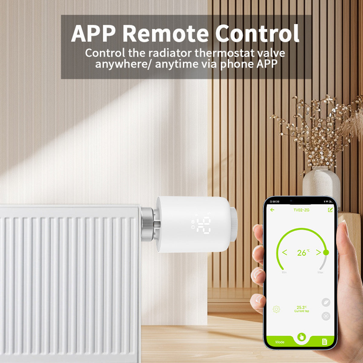 Smart Thermostatic Radiator Valve Controller
