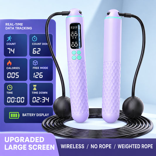 Smart Weighted Jump Rope with Counter