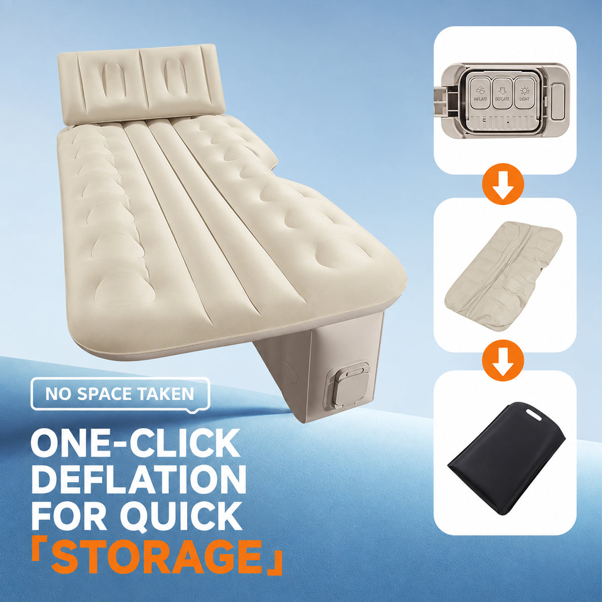 Portable Inflatable Car Bed