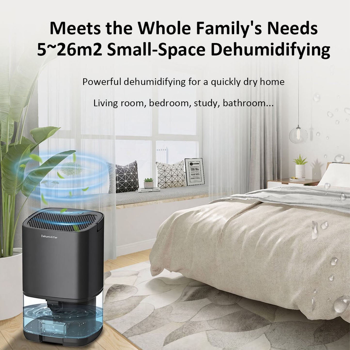 Portable AI Smart Bluetooth Speaker, Wireless Voice Assistant Mini Speaker Builtin Battery for Home Bedroom Travel