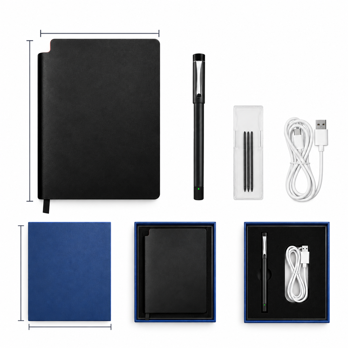 Smart Reusable Notebook with Handwriting Sync