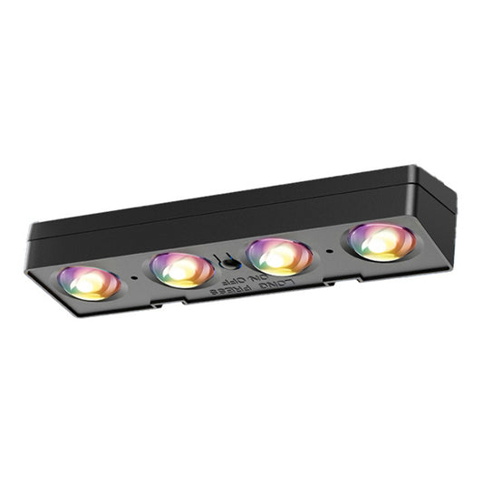 Light-controlled automatic outdoor light
