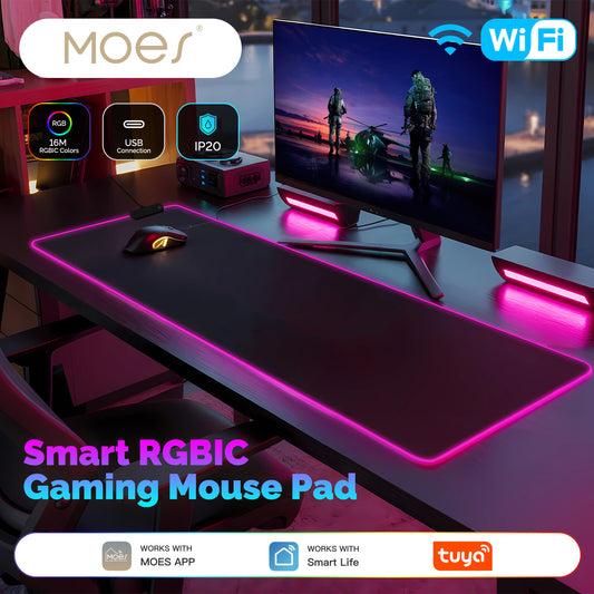 Smart WiFi RGB LED Gaming Mouse Pad