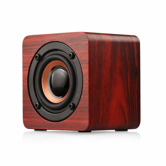 Wireless wooden Bluetooth speaker