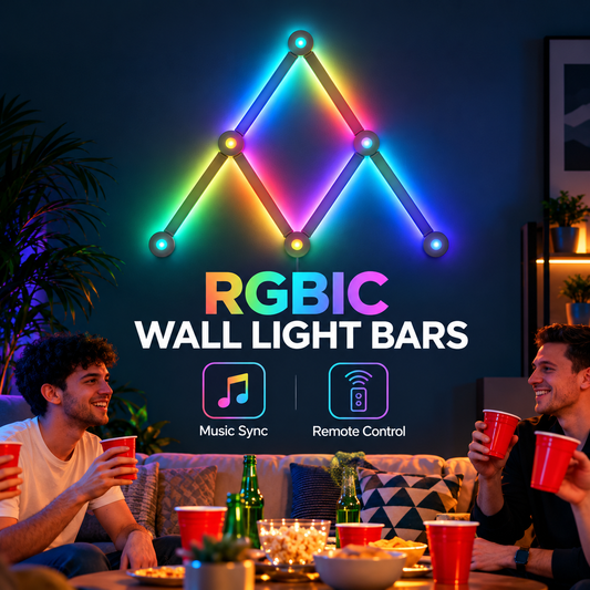 RGBIC Smart LED Wall Light with Music Sync