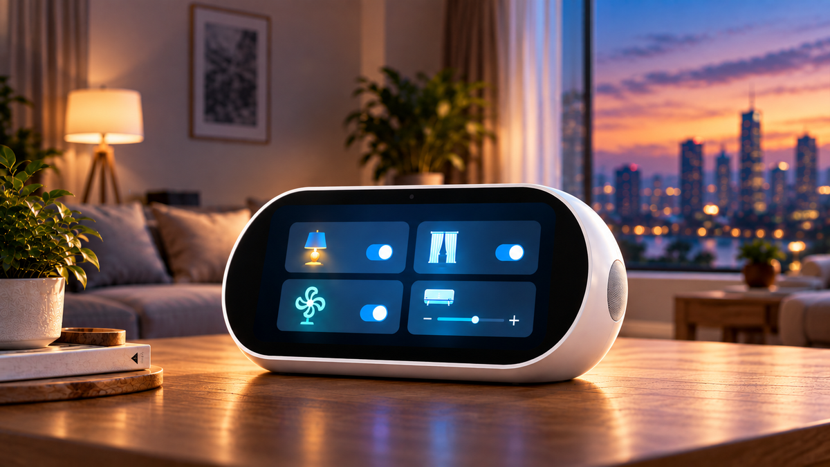 WiFi Smart Home Control Panel with Alexa & HiFi