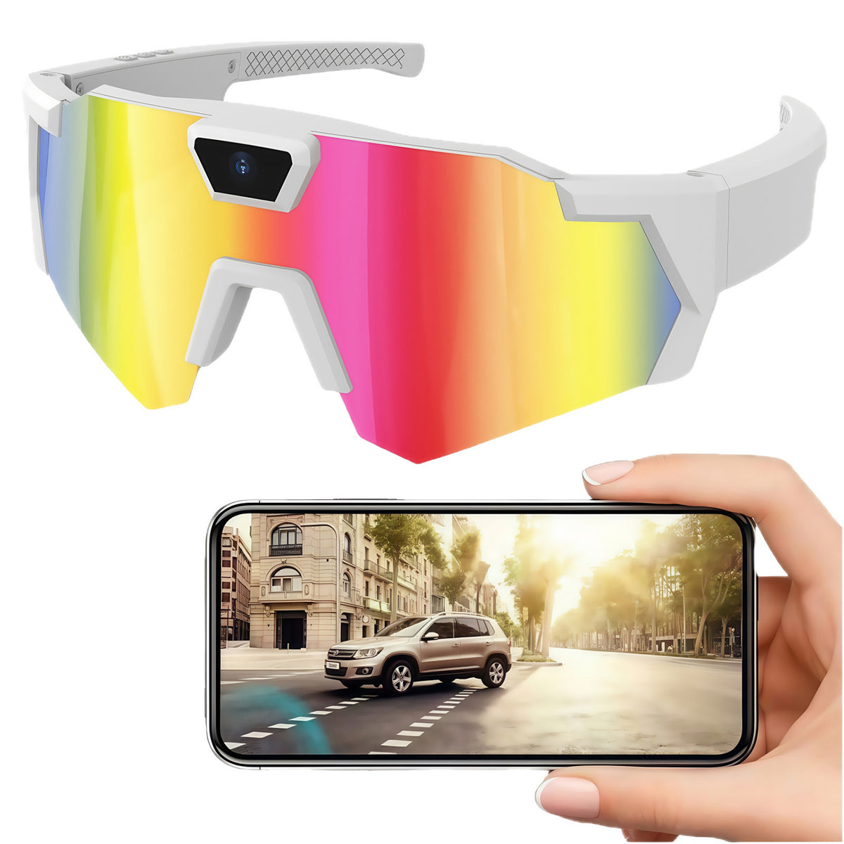 Video Recording and Photo-Taking Glasses (Sports DV)