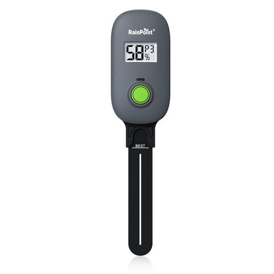 Soil Moisture and Temperature Meter