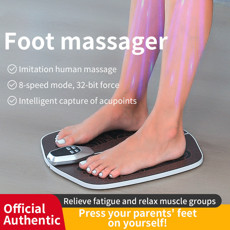 EMS Foot Massager Mat with Remote Control