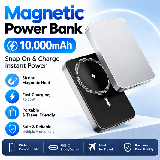 20W MagSafe Magnetic Wireless Power Bank for iPhone