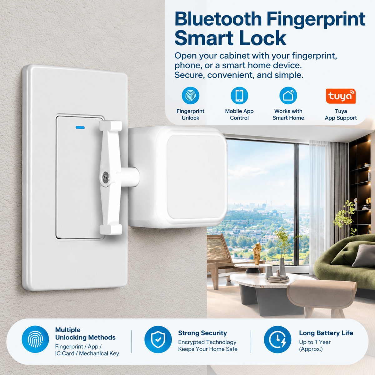 Smart Bluetooth Fingerbot Button Pusher