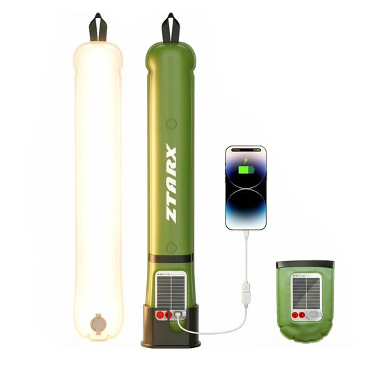 New Outdoor Solar-Powered Inflatable Air-Column Light