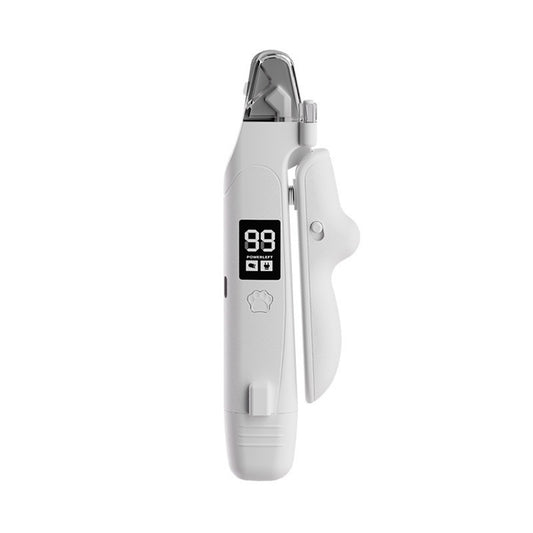 2-in-1 LED Cat Nail Grinder with Bloodline Safety Light
