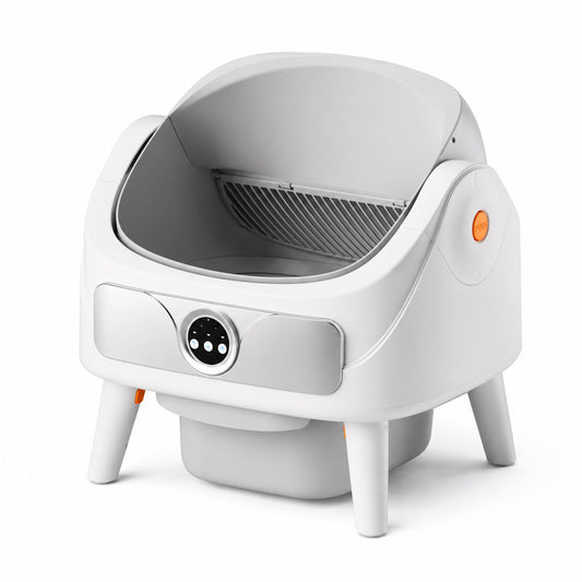 Automatic Cat Litter Box Semi-Open Smart
