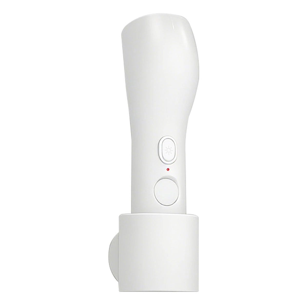 Rechargeable motion-sensor light with flashlight