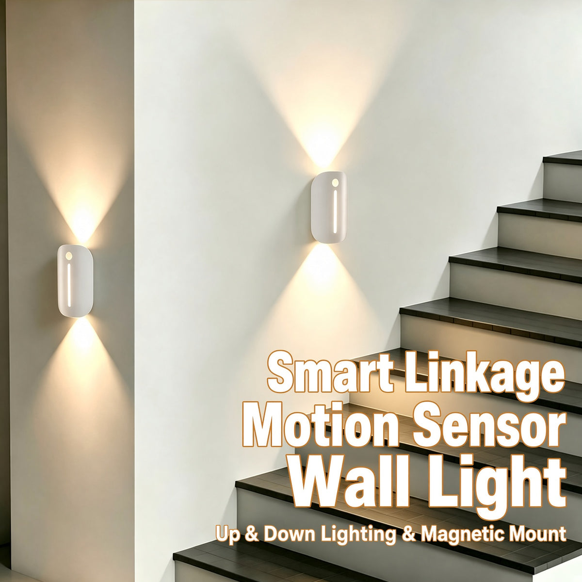 Motion Sensor Magnetic USB Rechargeable Night Light