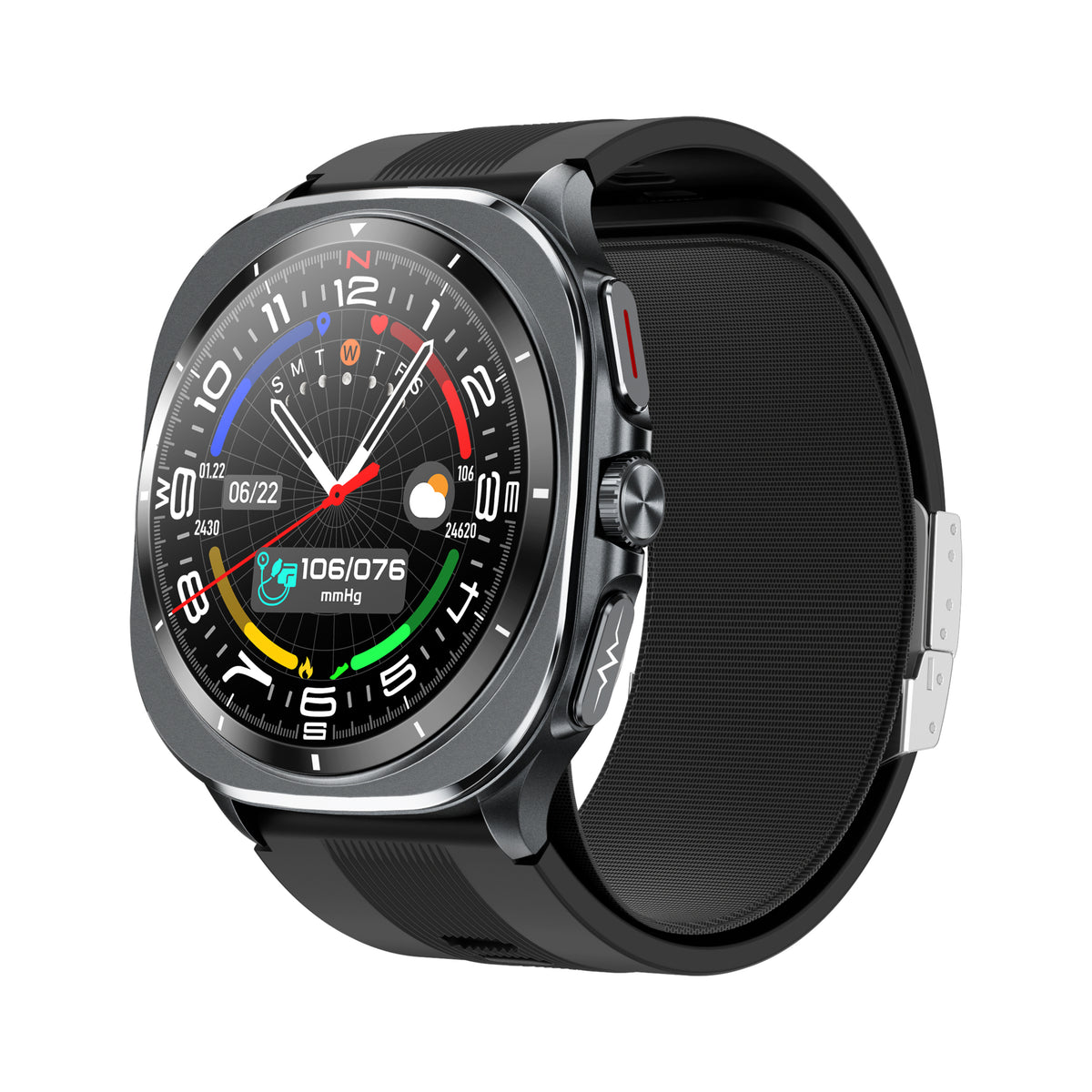 Smart Watch with Bluetooth Calling, NFC & Health Tracking
