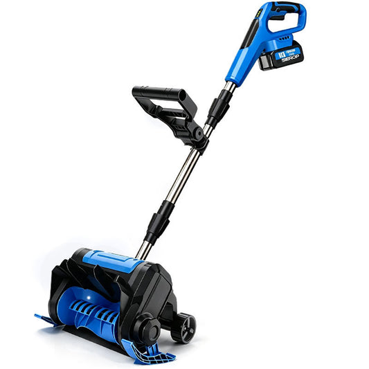Compact cordless lithium-ion snow blower