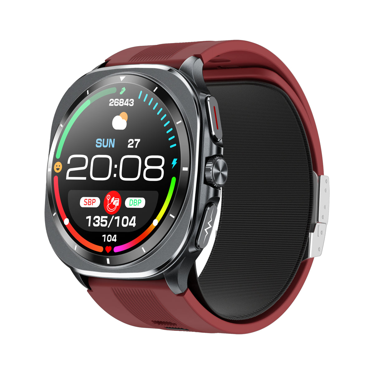 Smart Watch with Bluetooth Calling, NFC & Health Tracking