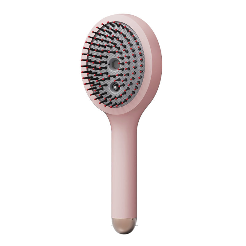 Electric Scalp Massager with Red Light & Serum Spray