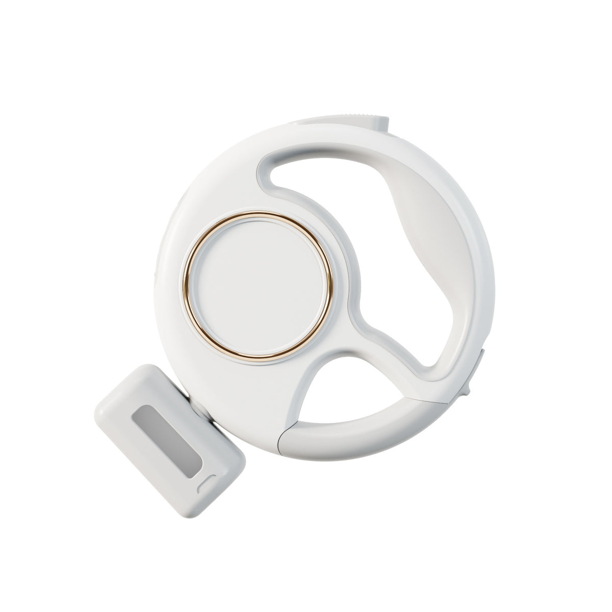 Retractable Dog Leash with LED Light & Storage