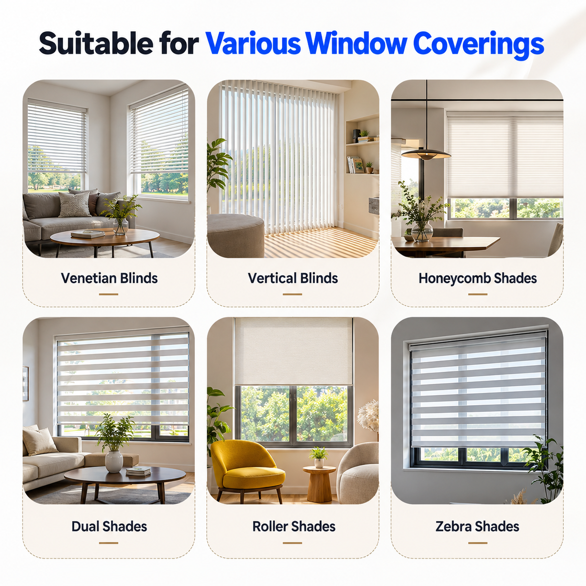 ZigBee Smart Blind Motor with App Remote Control