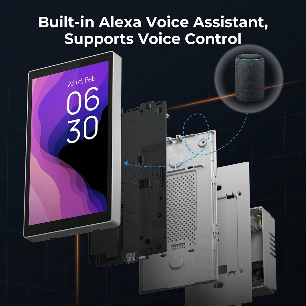 Tuya Smart Touch Screen Panel with Alexa/Zigbee