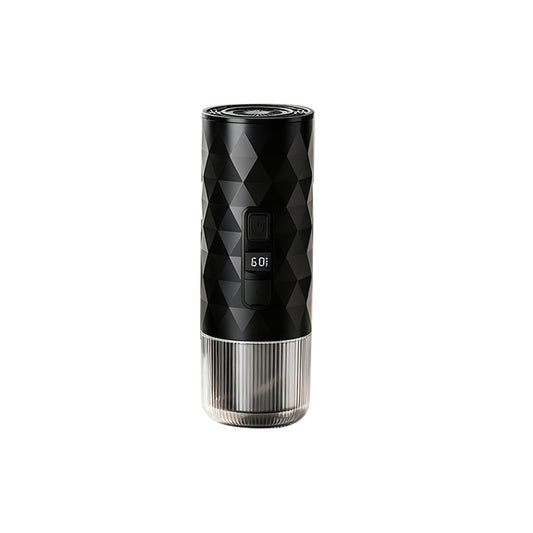 Portable capsule coffee machine