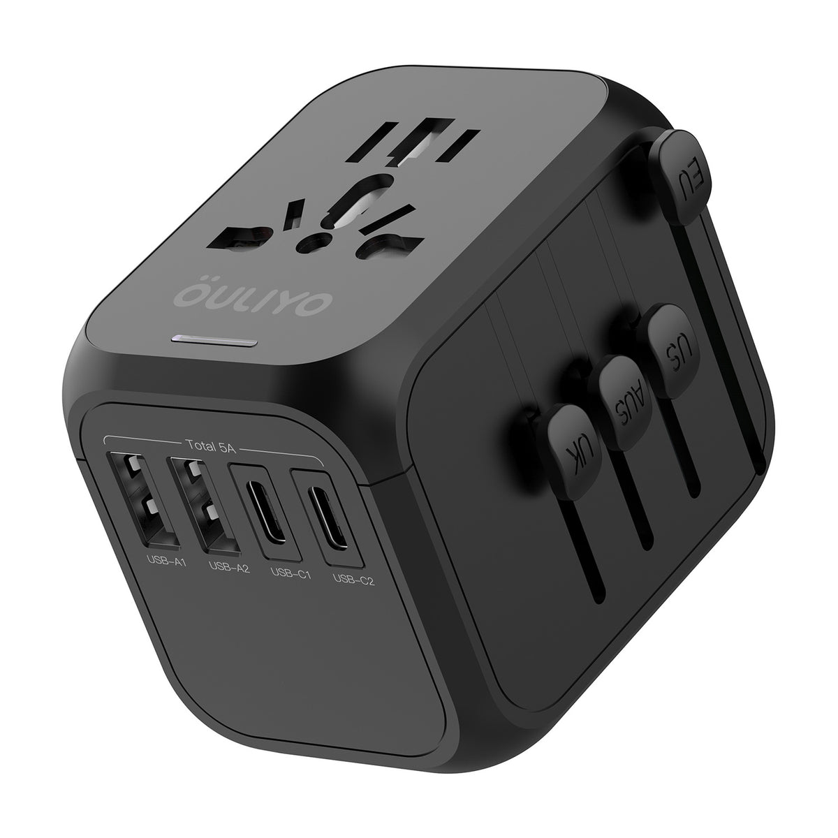 Multifunctional travel adapter