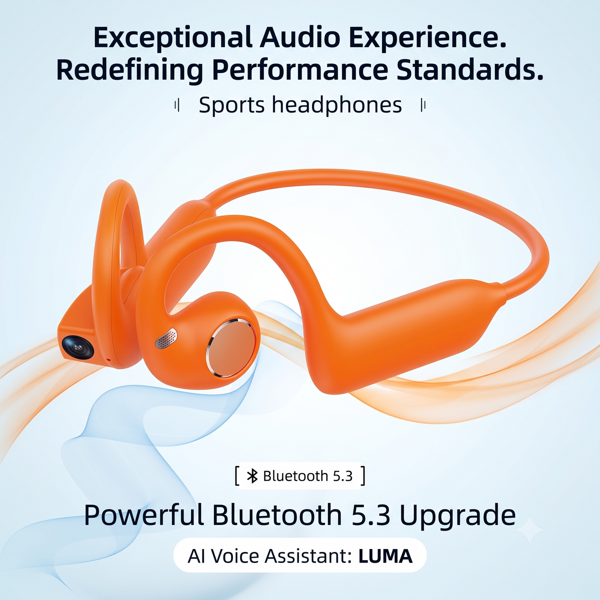AI Translation Camera Headphones with 8MP Video