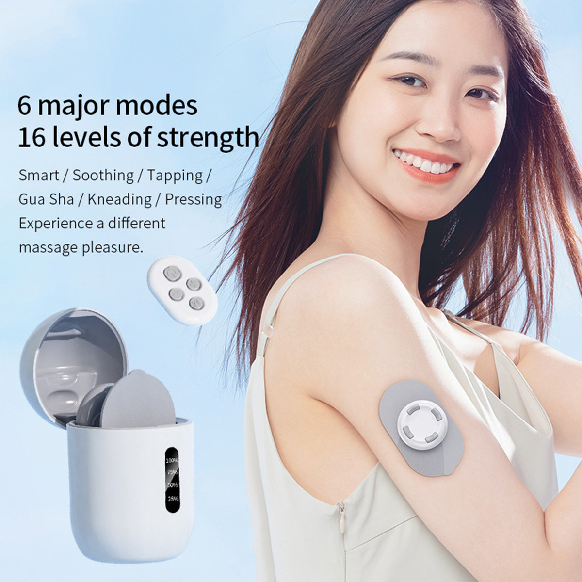 Portable Pulse Neck Massager Patch