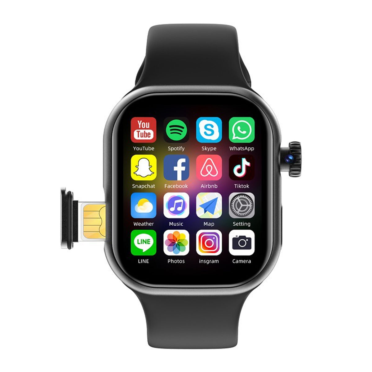 Smartwatch with Heart Rate and Sleep Monitoring
