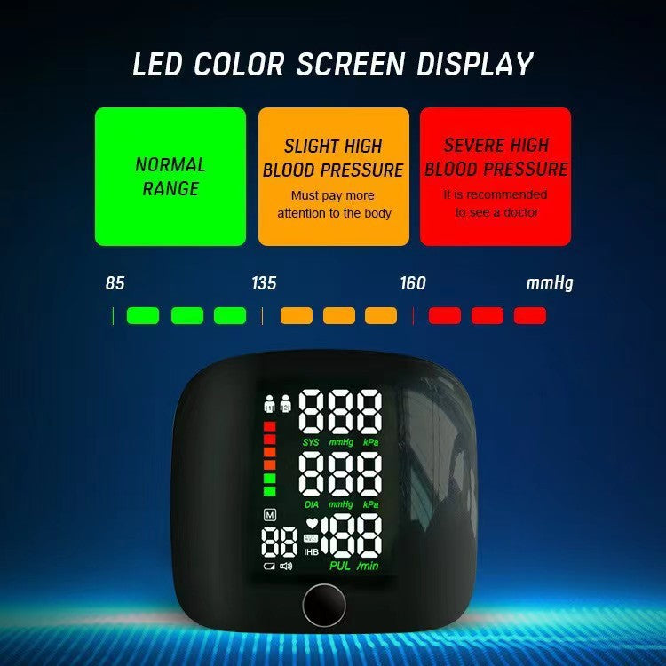 Digital Blood Pressure Monitor with Large Display