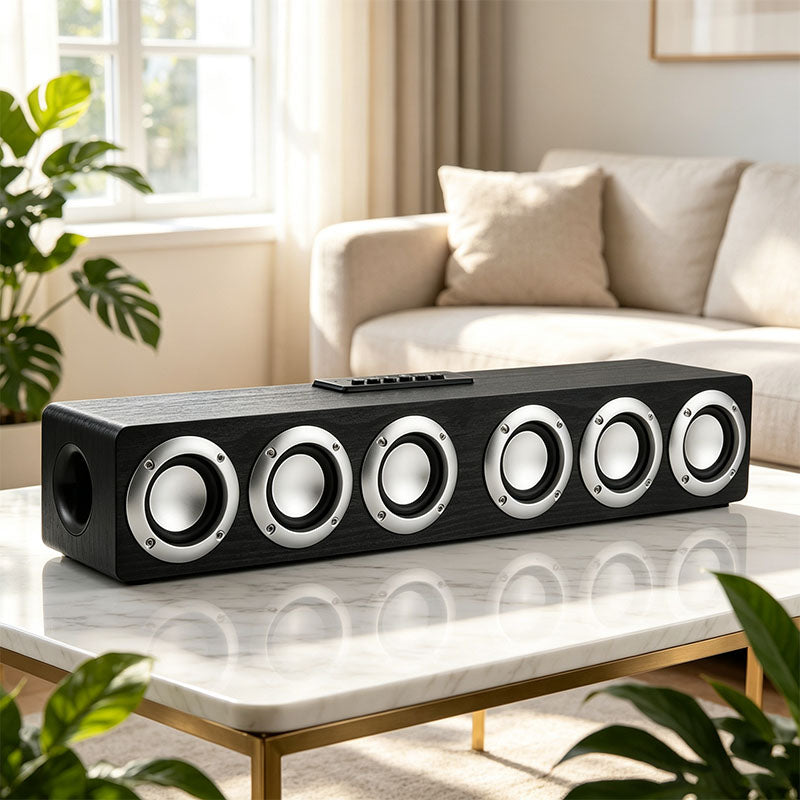 Portable AI Smart Bluetooth Speaker, Wireless Mini Speaker with TF Card Slot, Built‑in Battery for Home Outdoor Travel