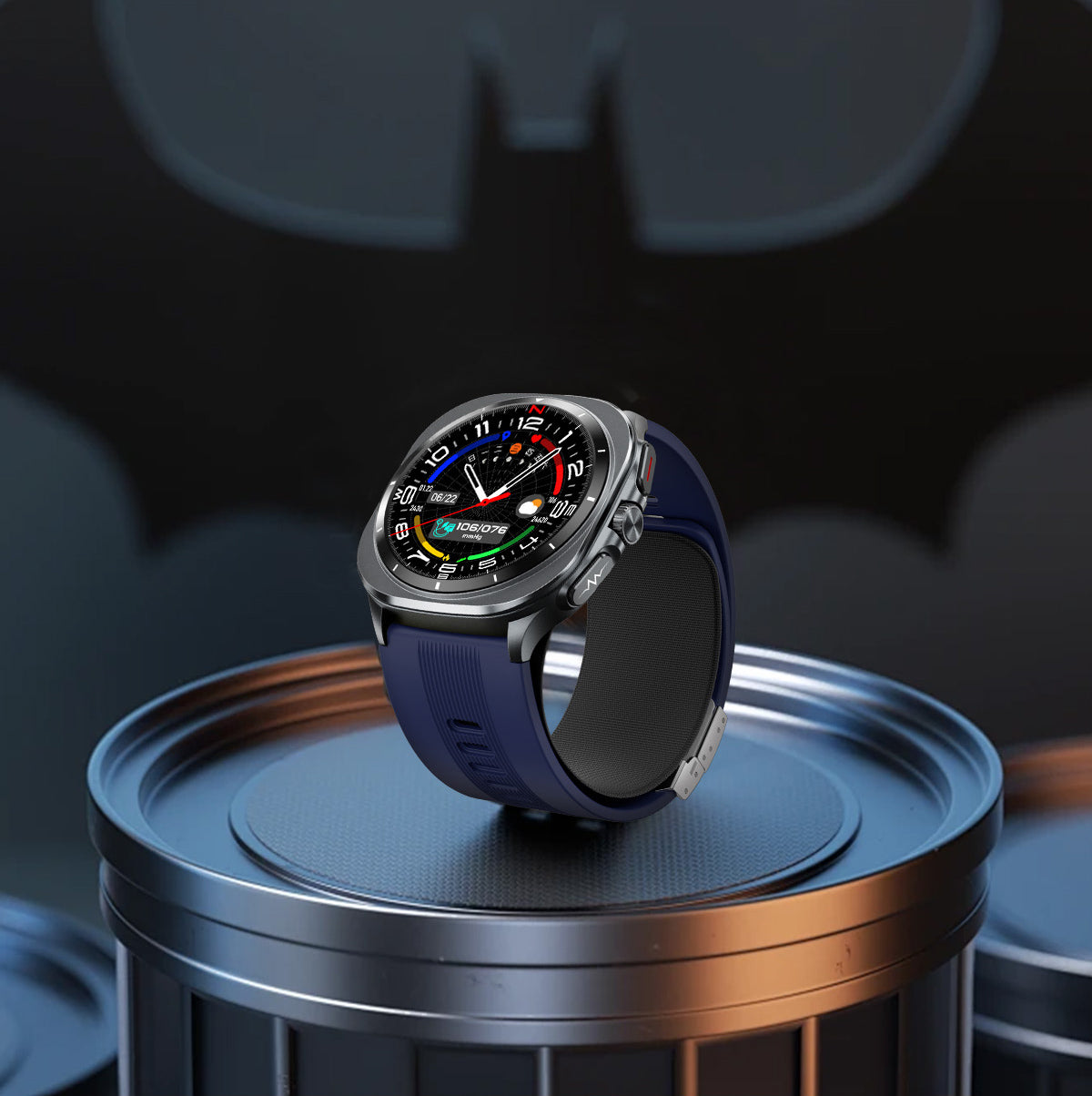 Smart Watch with Bluetooth Calling, NFC & Health Tracking
