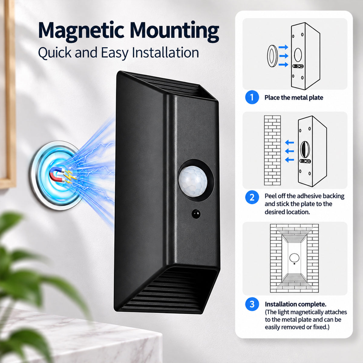 Compact LED Smart Night Lamp