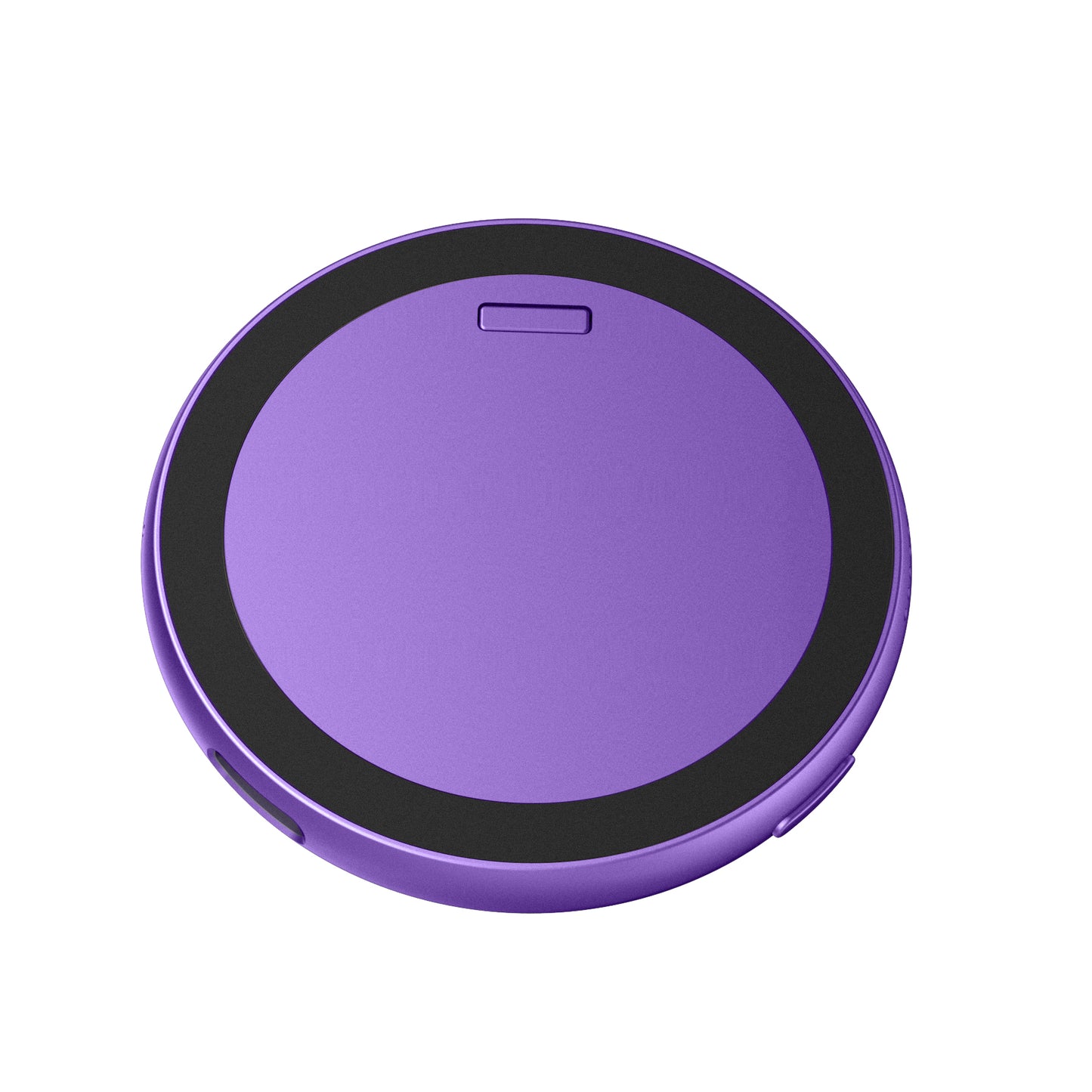 Portable Digital E‑Badge Customizable Picture Display Rechargeable Round E‑Badge for Collection & Gift