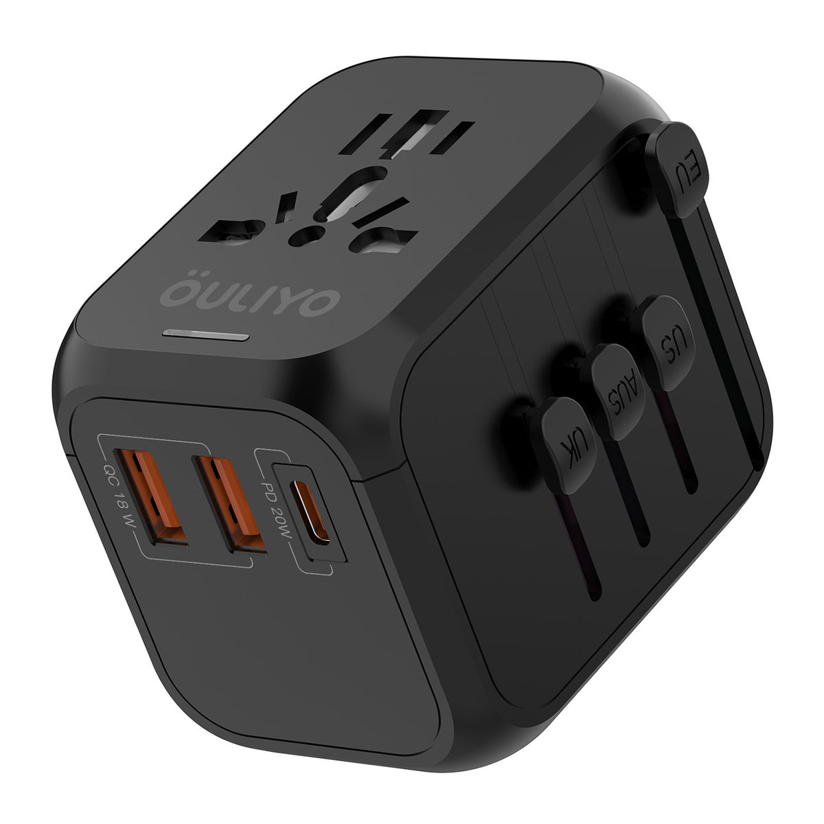Multifunctional travel adapter