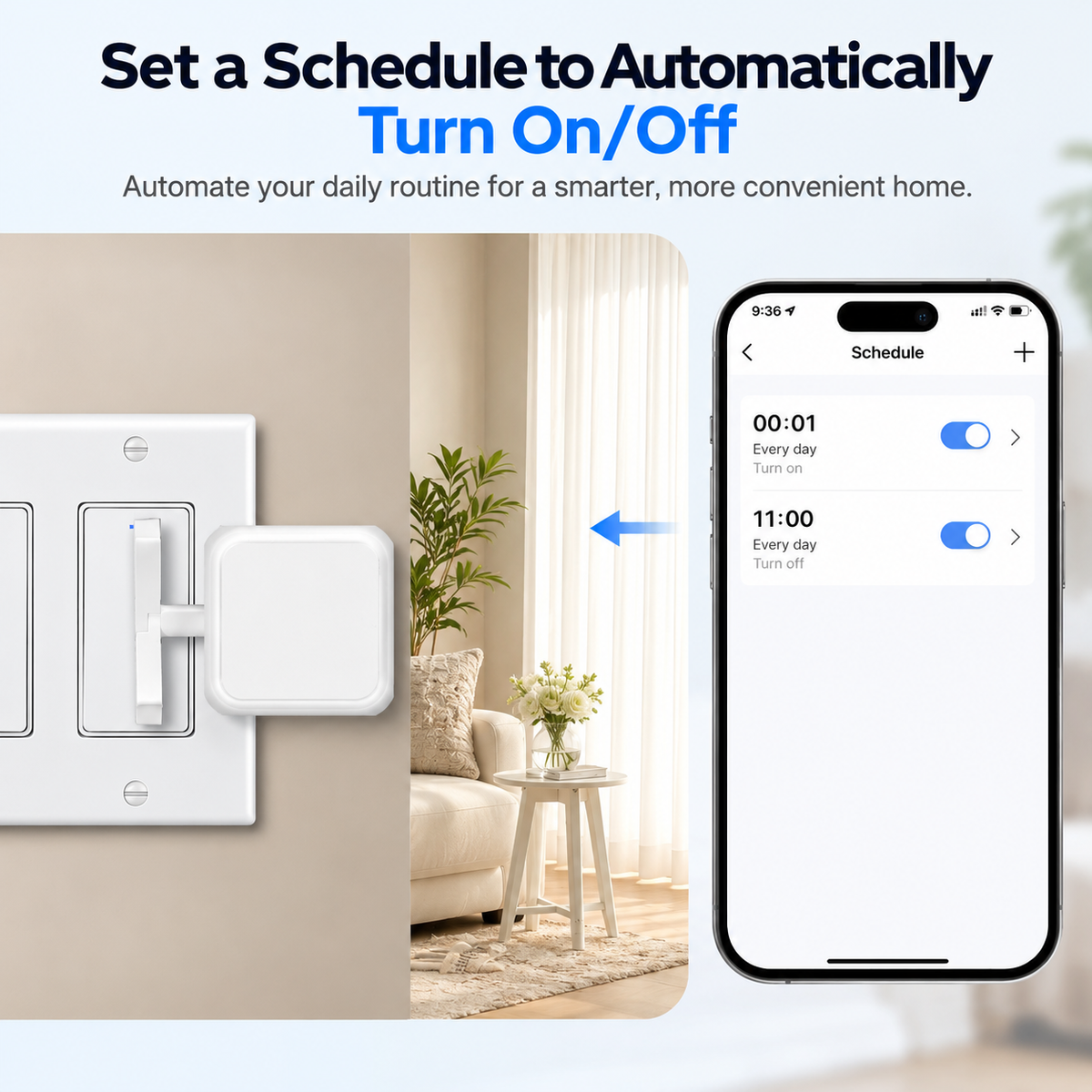Smart Bluetooth Fingerbot Button Pusher