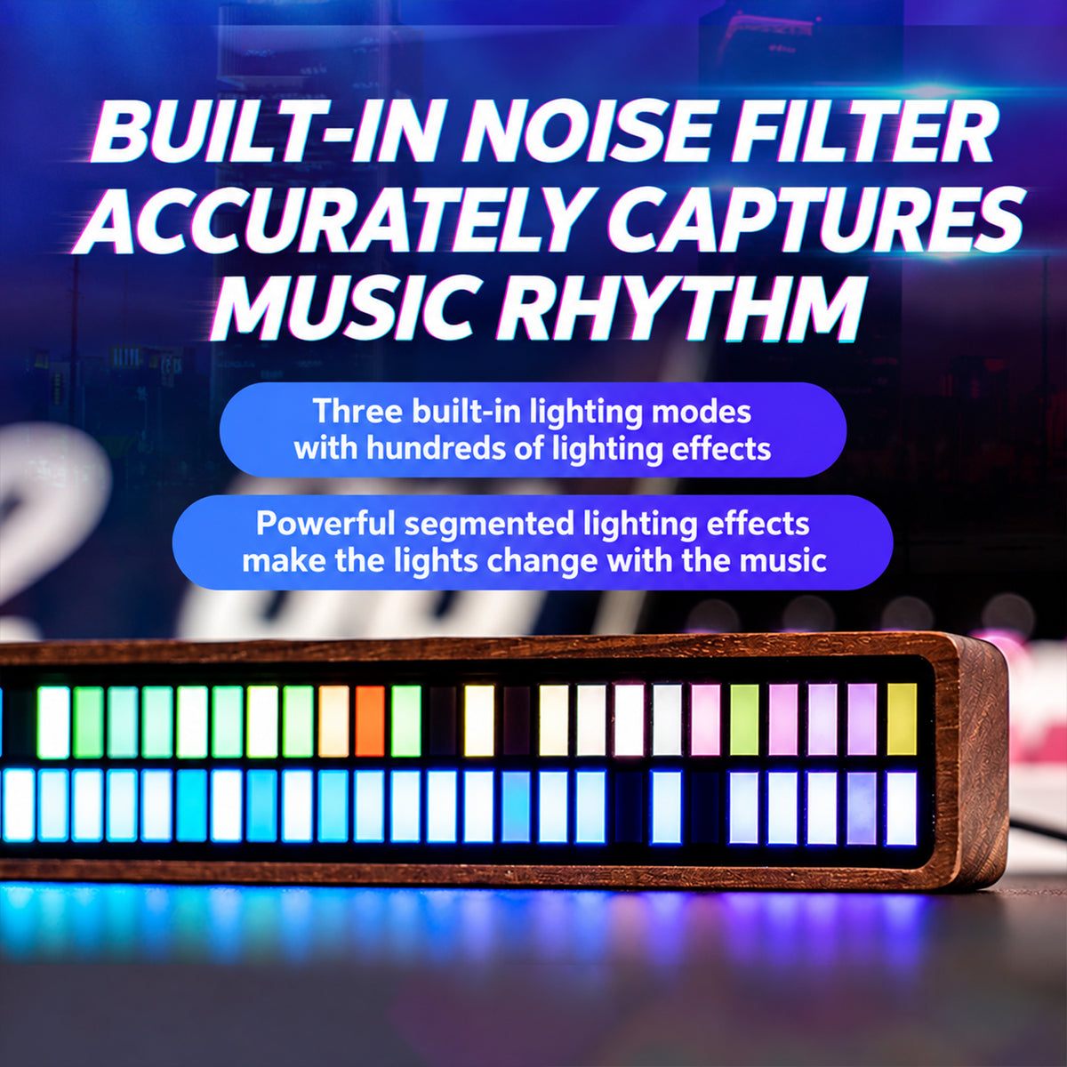 Smart Bluetooth Sound-Reactive Light
