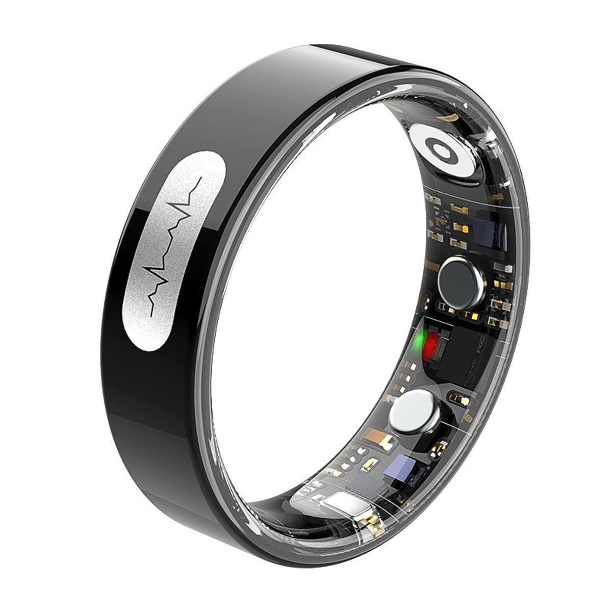 AI-powered smart ring for heart rate and blood pressure monitoring